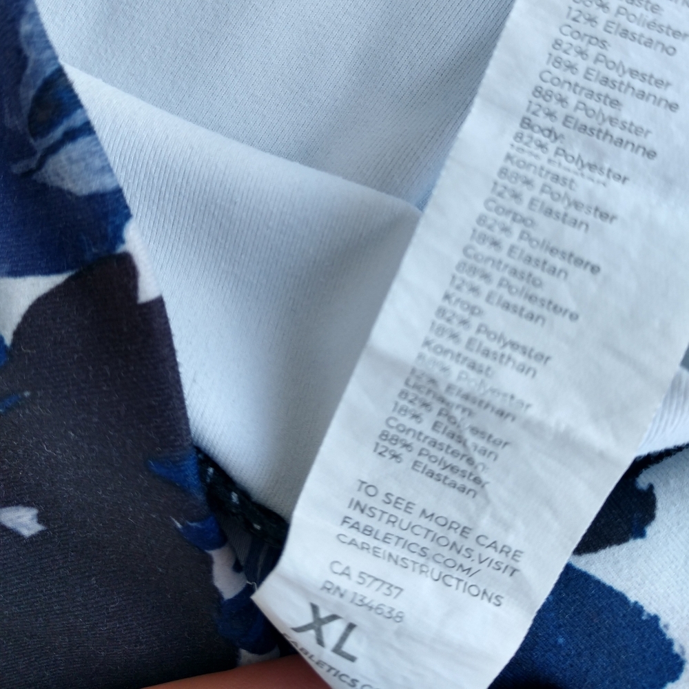 Fabletics Floral Print leggings - Picture 6 of 6